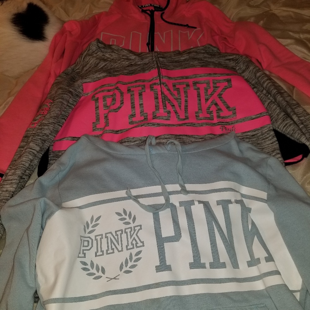 PINK HOODIES